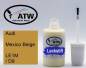 Preview: Audi, Mexico Beige, LE1M / D9: 20ml Lackstift, von ATW Autoteile West.